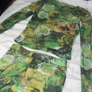 Mesh 2PC legging set